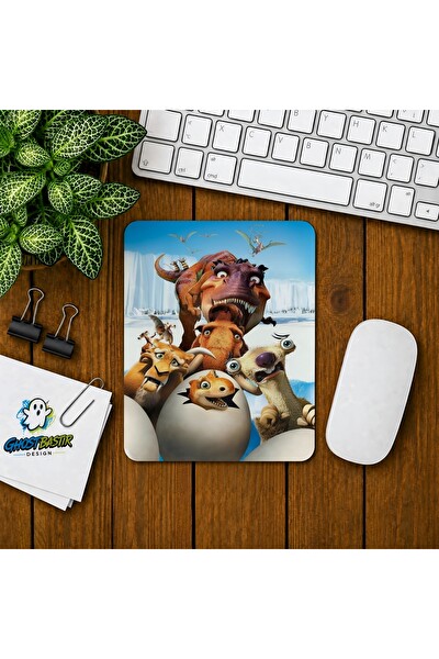 Ghostbastır Design Buz Devri Baskılı Oyuncu Mouse Pad 045