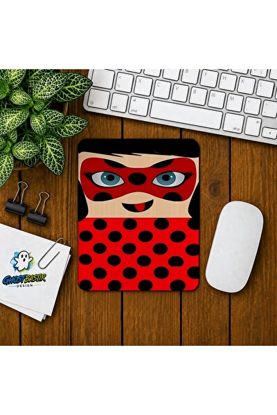 Ghostbastır Design Lady Bug Baskılı Oyuncu Mouse Pad 0176