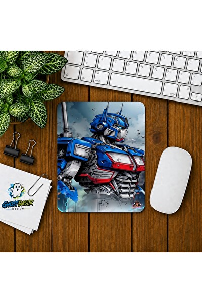 Ghostbastır Design Transformers Optimus Baskılı Oyuncu Mouse Pad 0338