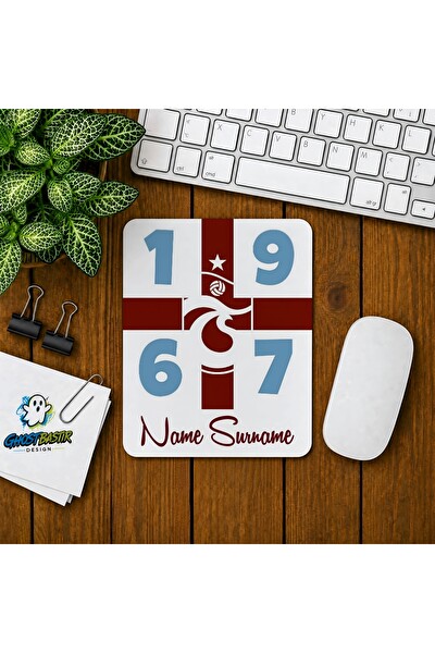 Ghostbastır Design Kişiye Özel Trabzonspor Baskılı Oyuncu Mouse Pad 0146