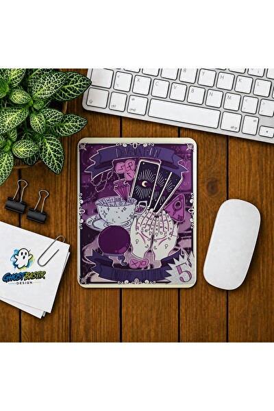 Ghostbastır Design Tarot Kartları Baskılı Oyuncu Mouse Pad 0303