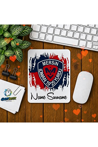 Ghostbastır Design Kişiye Özel Mersin İdman Yurdu Baskılı Oyuncu Mouse Pad 0162