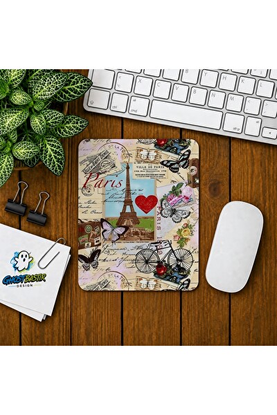 Ghostbastır Design Paris Baskılı Oyuncu Mouse Pad 0223