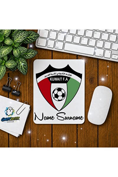 Ghostbastır Design Kişiye Özel Kuwait F.C. Baskılı Oyuncu Mouse Pad 0161