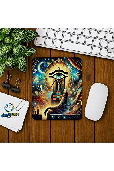 Ghostbastır Design Ra’nın Gözü Baskılı Oyuncu Mouse Pad 0251