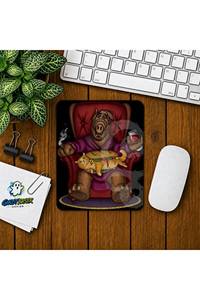 Ghostbastır Design Alf Baskılı Oyuncu Mouse Pad 005
