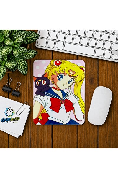 Ghostbastır Design Sailormoon Baskılı Oyuncu Mouse Pad 0265