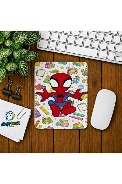 Ghostbastır Design Örümcek Adam Baskılı Oyuncu Mouse Pad 0216