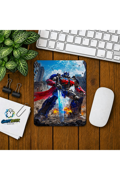 Ghostbastır Design Transformers Optimus Prime Baskılı Oyuncu Mouse Pad 0337
