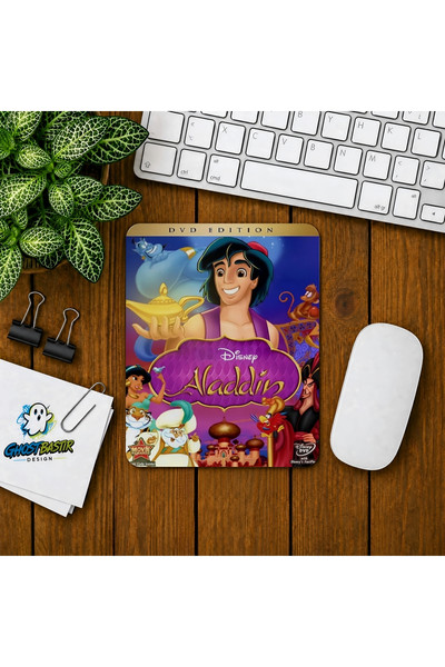 Ghostbastır Design Aladdin Baskılı Oyuncu Mouse Pad 003