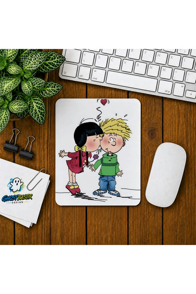 Ghostbastır Design Cedric ve Chen Baskılı Oyuncu Mouse Pad 052