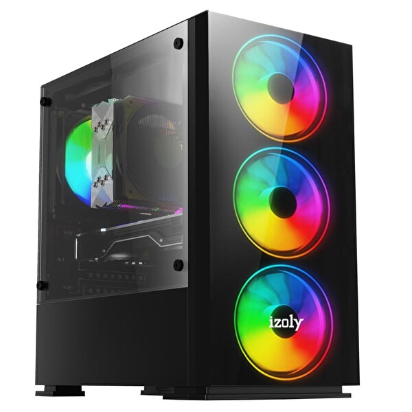 İzoly Asteria Intel Core i5 750 8 GB RAM 128 GB SSD 4 GB GT 740 FreeDOS Masaüstü Oyun Bilgisayarı