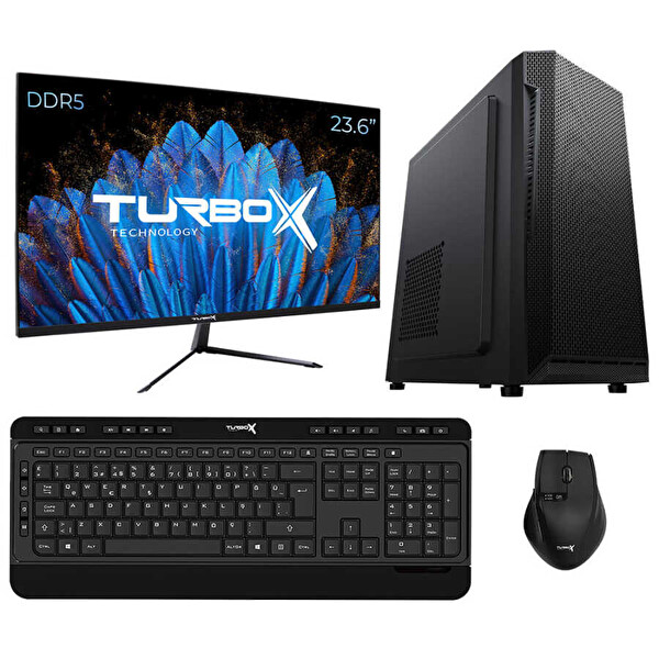 Tx4889 Intel Core i5 13400 23.6" 16 GB RAM 1 TB NVMe SSD FHD FreeDOS Masaüstü Bilgisayar