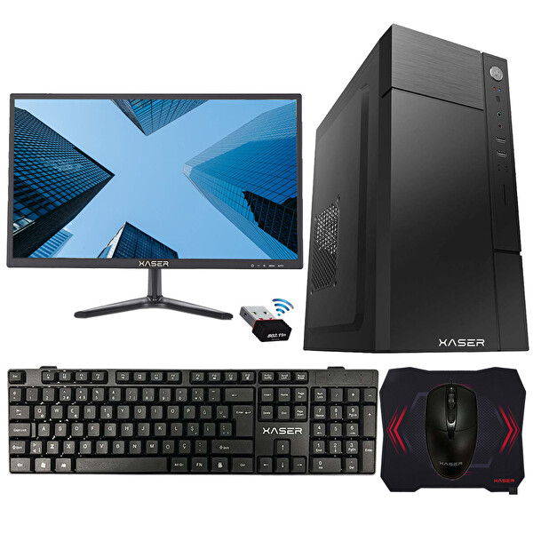 Xaser Xsr168 i7 3770 8GB RAM 19.5 256GB SSD FreeDOS Masaüstü Ofis Bilgisayarı