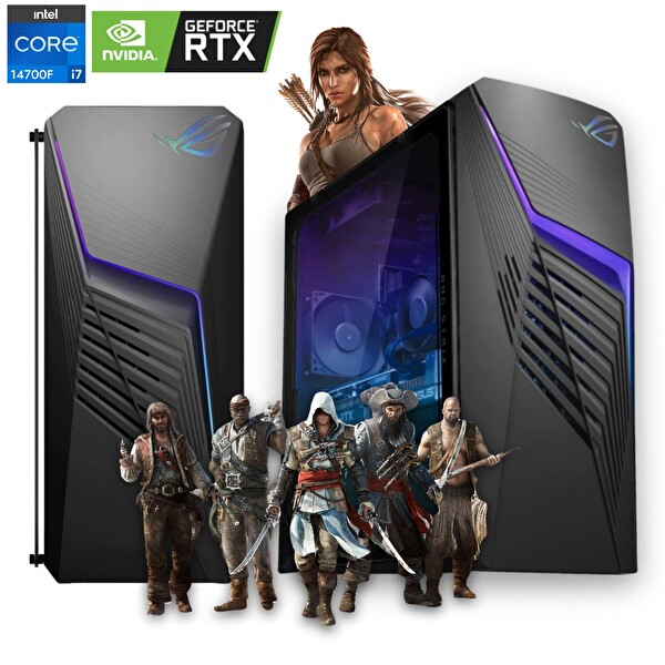 Asus Strix G13CHR Intel Core i7-14700F ATL2 32 GB DDR5 RAM 2 TB SSD RTX 4060 W11 Pro Masaüstü Bilgisayar