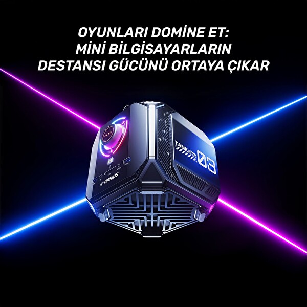 Raxius Vector GT-I129.3080A007 i9-12900H 32GB 1TBSSD RTX3080 FreeDOS Mini Masaüstü Bilgisayar