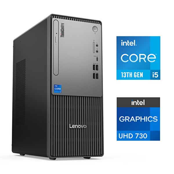 ThinkCentre Neo 50T Gen 5 Intel Core i5-13400 16 GB RAM 1 TB SSD FreeDOS Masaüstü Bilgisayar 12UB000BTR 003