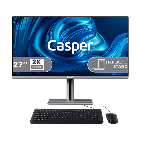 Casper Nirvana A87.210H-8V00X-V-G Intel Core 5-210H 8GB RAM 500GB NVMe SSD Freedos AIO