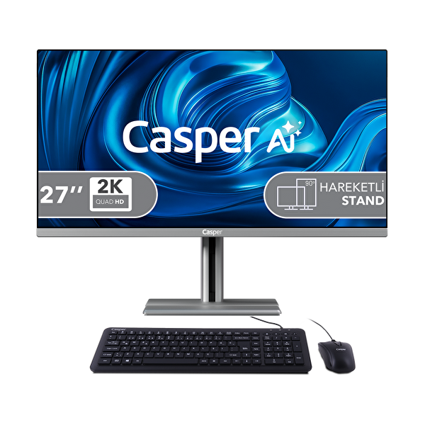 Casper Nirvana A87.255H-DV00X-V-G Intel Core Ultra 7-255H 32GB RAM 500GB NVMe SSD Freedos AIO