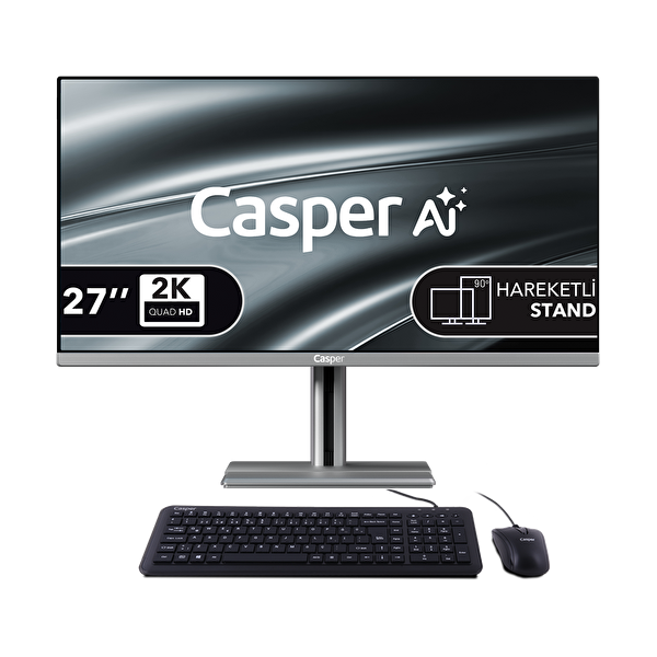 Casper Nirvana A97.255H-BF00A-V-G Intel Core Ultra 7-255H 16GB RAM 1TB NVMe SSD Windows 11 Home AIO