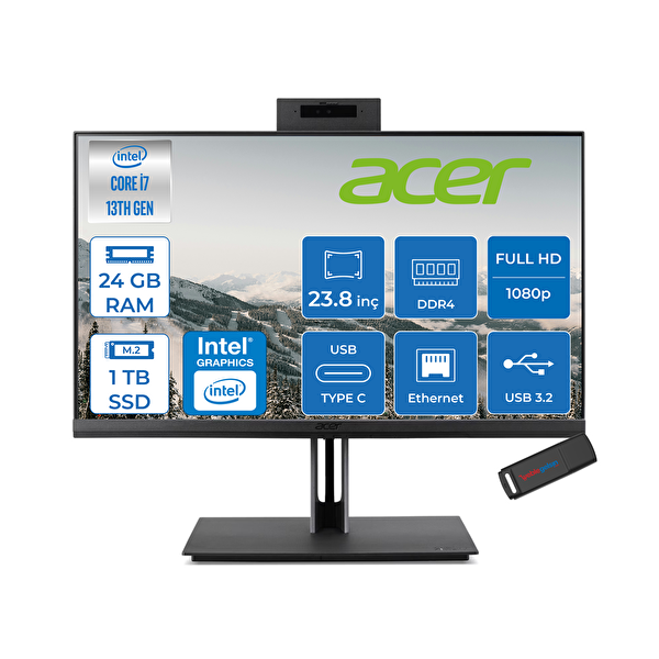 Acer Veriton 4000 DQR03EM00GF13 VZ4714GT i7 13700 23.8