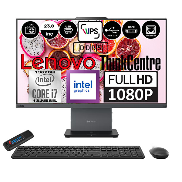 Lenovo Thinkcentre Neo 24 50A 12SC000KTRF18 Gen5 i7 13620H 23.8