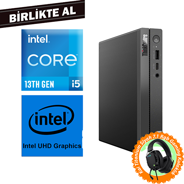 Lenovo ThinkCentre Neo 50Q G4 i5-13420H 64GB 1TB SSD Fdos Mini Pc + Gaming Kulaklık 12LMS4XCTX 029