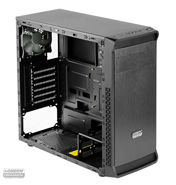 Green Oraman Plus Intel i7-12700KF 16 GB RAM DDR4 512 GB SSD M2 GT 730 FreeDOS OEM Ofis Paketi - Masaüstü Bilgisayar