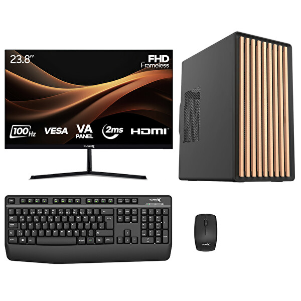Turbox Tx7756 i5 9400 16 GB DDR4 256 GB M.2 NVMe SSD 23.8