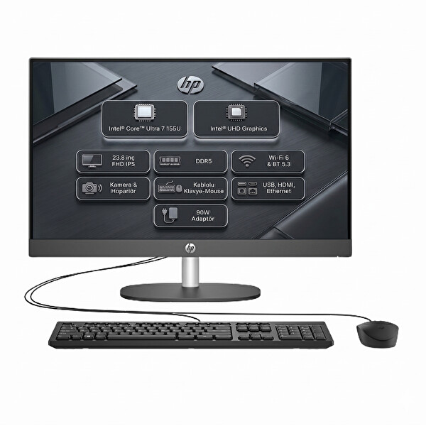 HP ProOne 240 G10 Ultra 7 155U 48GB 2TB SSD 23.8