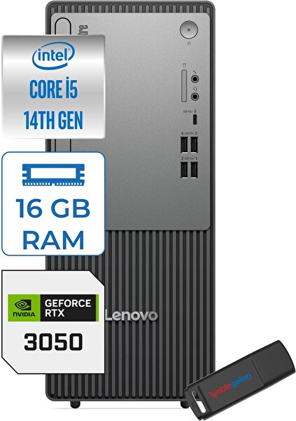 Lenovo Thinkcentre Neo 50T G5 i5-14400 16 GB 2 TB SSD 21.5