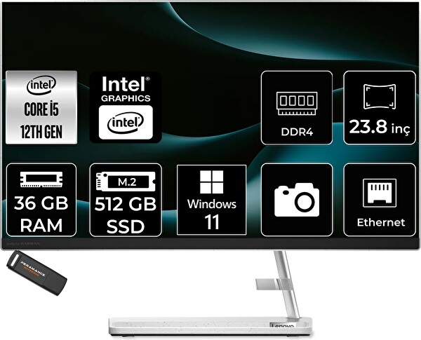 Lenovo IC 24IAP7 i5 12450H 23.8