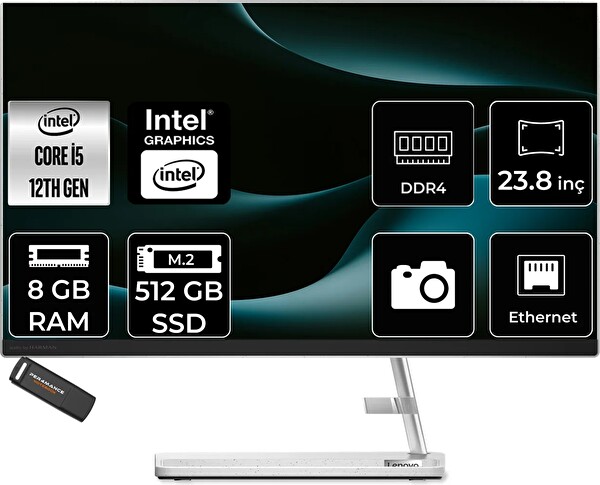 Lenovo IC 24IAP7 i5 12450H 23.8