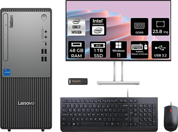 Lenovo TC Neo 50T Gen 5 i7 14700 48 GB 1 TB SSD 23.8