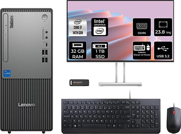 Lenovo TC Neo 50T Gen 5 i7 14700 32 GB 1 TB SSD 23.8