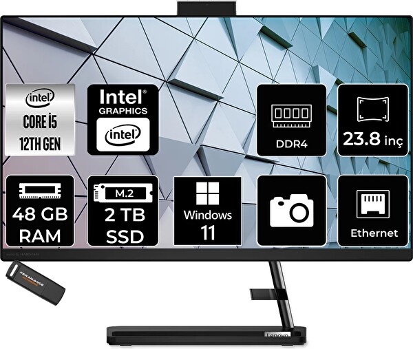 Lenovo IC 24IAP7 i5 12450H 23.8