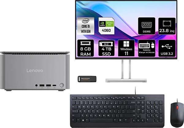 Lenovo TC Neo Ultra i9 14900 8 GB 4 TB SSD RTX4060 - 8 GB 23.8