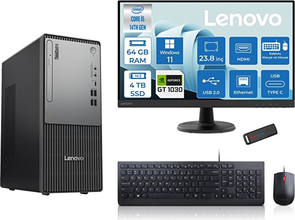 Lenovo Thinkcentre Neo 50T G5 I5 14400 64 GB 4 TB SSD 23.8
