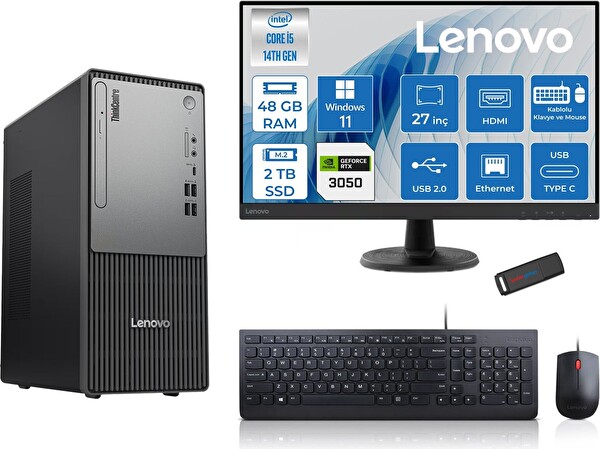 Lenovo Thinkcentre Neo 50T G5 I5 14400 48 GB 2 TB SSD 27