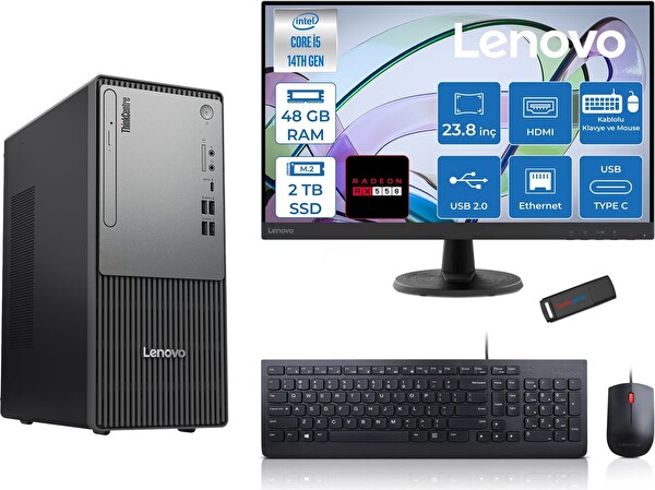 Lenovo Thinkcentre Neo 50T G5 I5 14400 48 GB 2 TB SSD 23.8