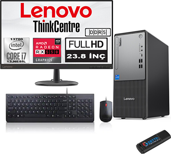 Lenovo Thinkcentre Neo 50T G5 I7 13700 16 GB 512 GB SSD 23.8