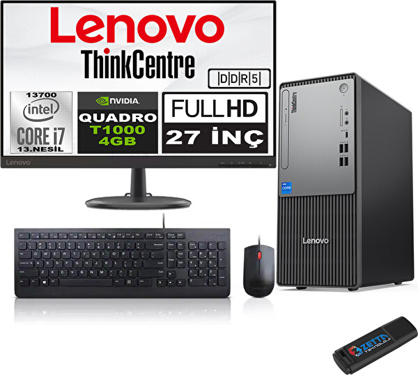 Lenovo Thinkcentre Neo 50T G5 I7 13700 32 GB 2 TB SSD 27