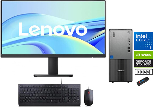 Lenovo Thinkcentre Neo 50T Gen 5 I5 13400 32 GB 256 GB SSD 4 GB-GTX1650 27