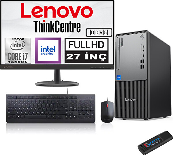 Lenovo Thinkcentre Neo 50T G5 Core i7 13700 48 GB RAM 512 GB SSD 27