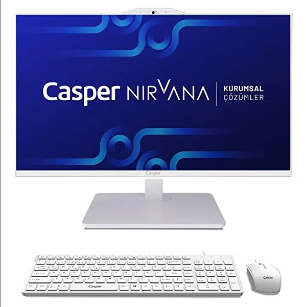 Casper Nirvana A90.1342-BE00X-V-B-K Beyaz Intel Core i5-13420H 16GB RAM 500GB SSD NVME Pivot All In One