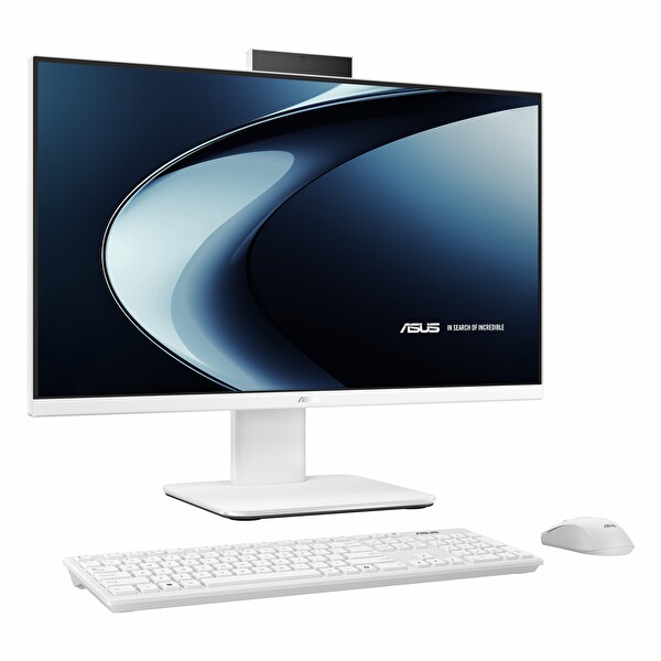 Asus V440VAK-C716512W0D CORE 7 240H 16GB DDR5 512GB Nvme SSD 23.8'' IPS FHD Freedos Beyaz Kablosuz Mouse-Klavye Beyaz All In One