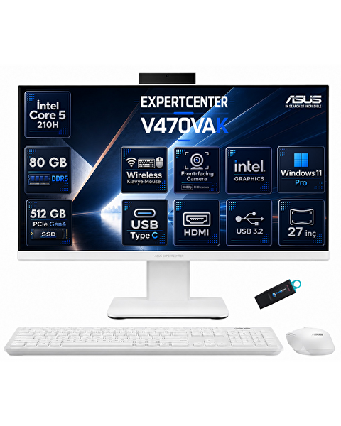 Asus ExpertCenter P400 Intel Core 5 210H 27