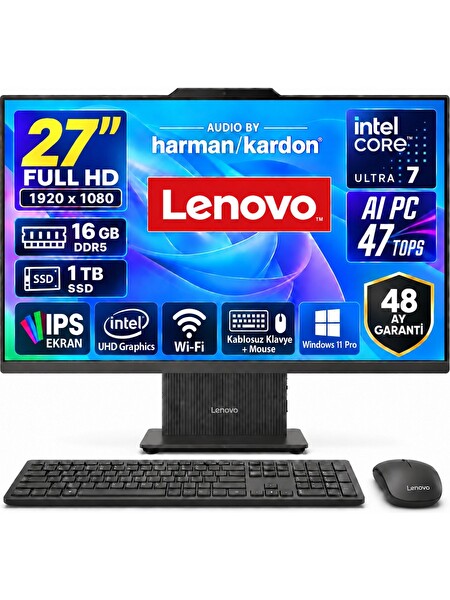 Lenovo IdeaCentre 27ILL11 Intel Core U7-256V 16 GB RAM1 TB SSD 27