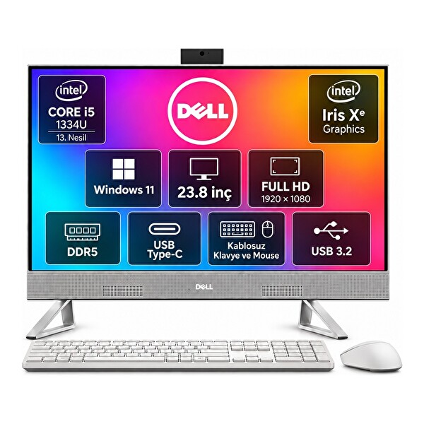 Dell Intel Core i5-1334U 16 GB RAM 1 TB SSD W11 Pro 23.8