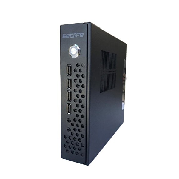 Seclife MP-408 I3-4130 8 GB RAM 128 GB SSD FreeDOS Siyah Mini Masaüstü Bilgisayar